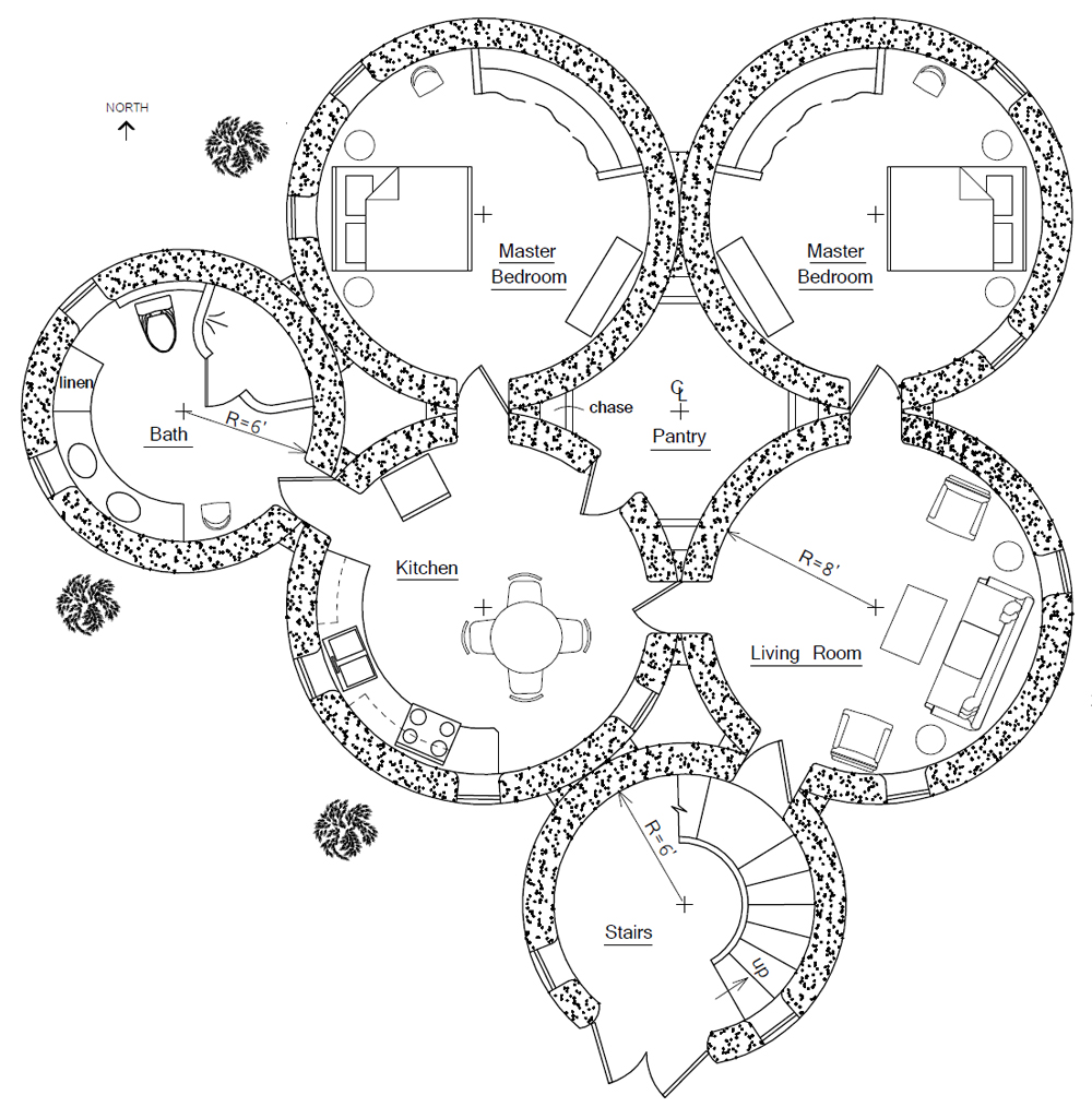 Rainwater Towers Apartments 2 floorplan (click to enlarge)