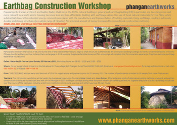 Phangan Earthworks earthbag workshop in Thailand