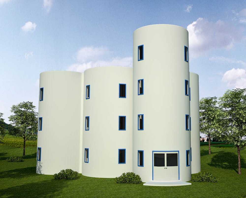 Tower Design Earthbag House Plans