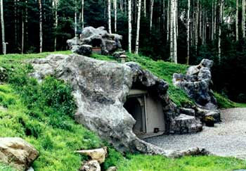 Earth-sheltered home