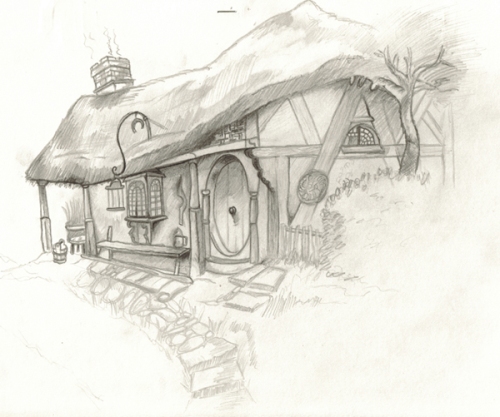 Hobbit House sketch