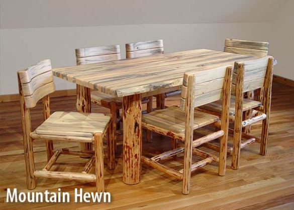 rustic ranch log furniture