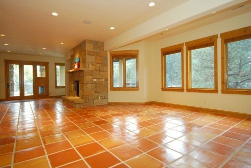 Saltillo floor tile (click to enlarge)